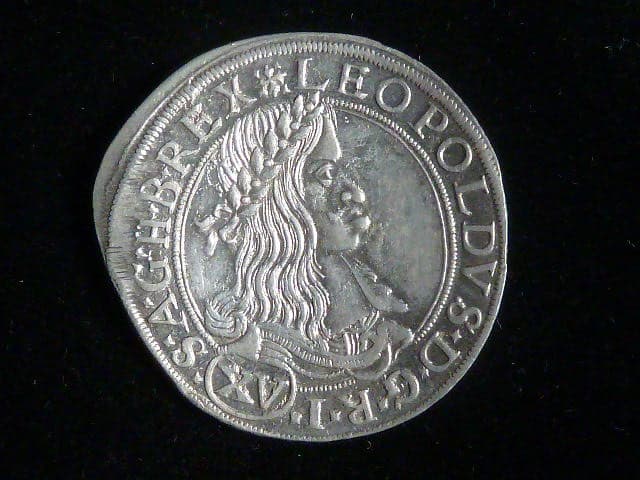 XV krejcar 1662 W, Vídeň, opis bez dekoru, Andrea Cetto, N 23