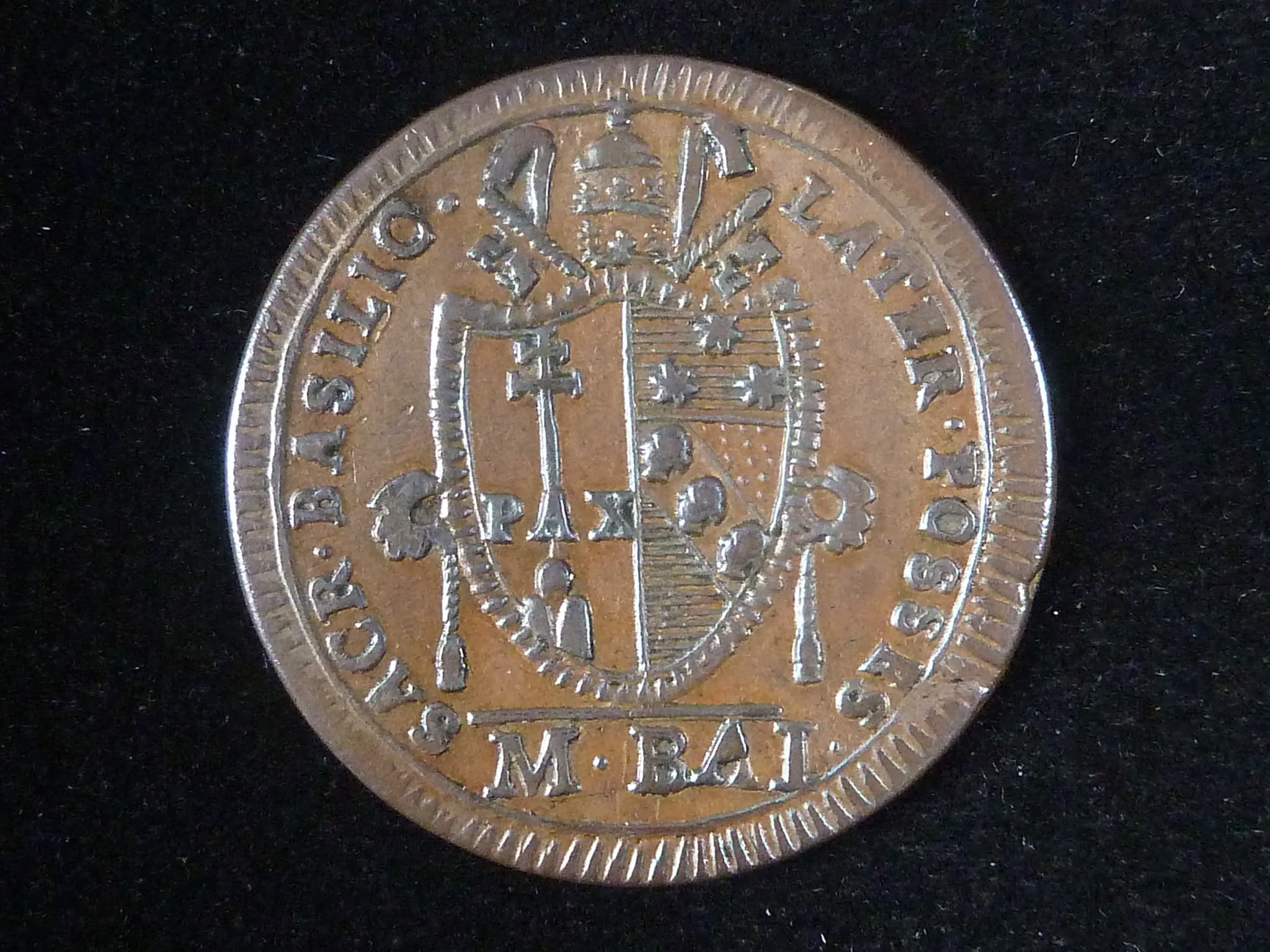 Papežský stát, 1/2 Baiooco 1801, K.M. 1261