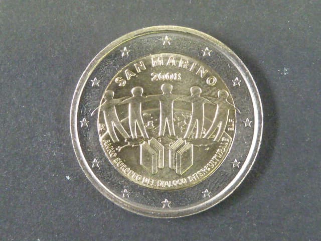 San Marino 2 EUR 2008 - pamětní