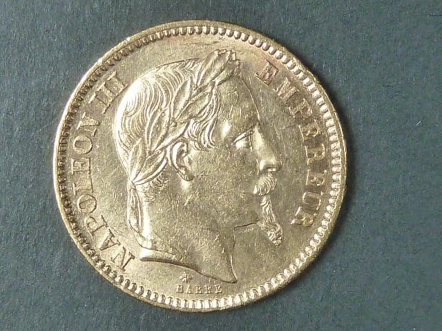 20 Frank 1869 BB