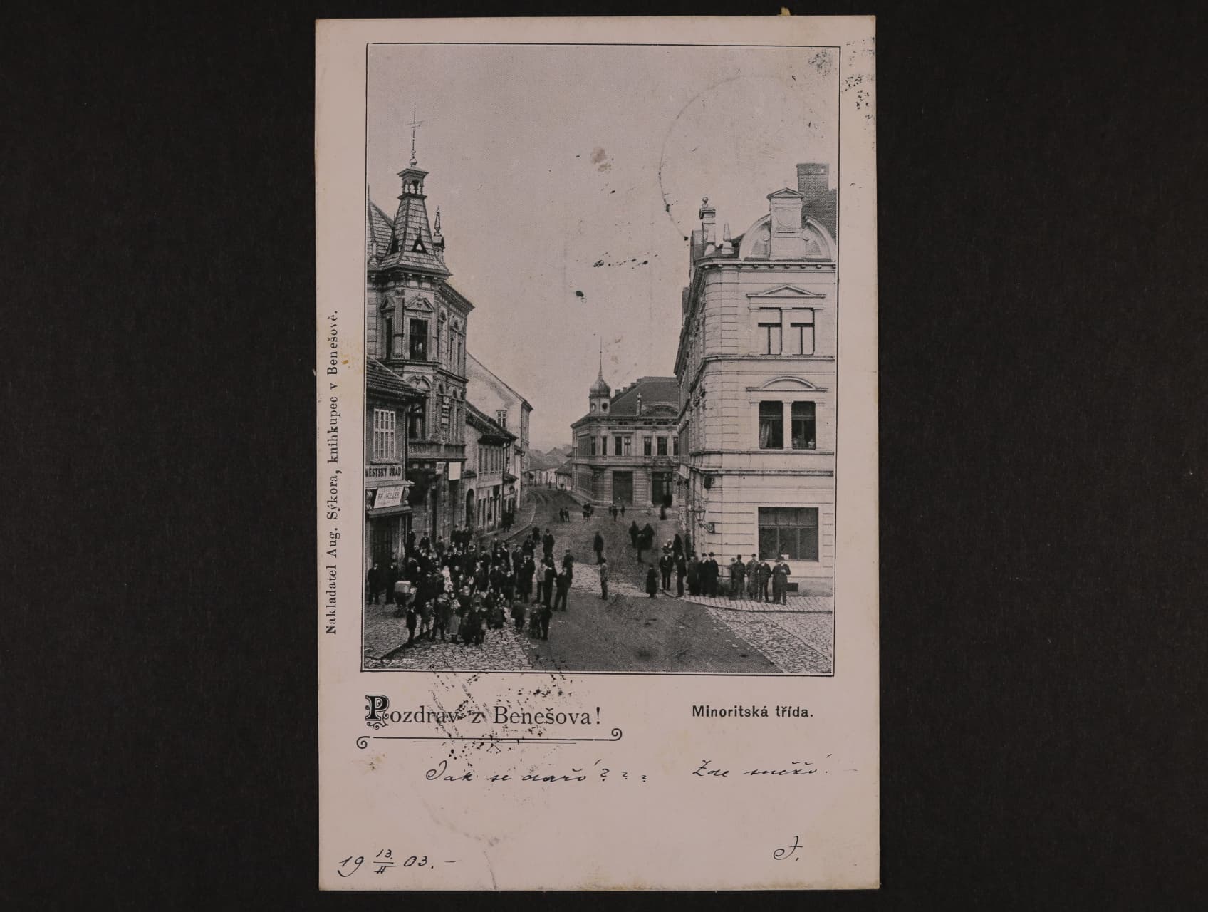 Benešov, prošlá 1903