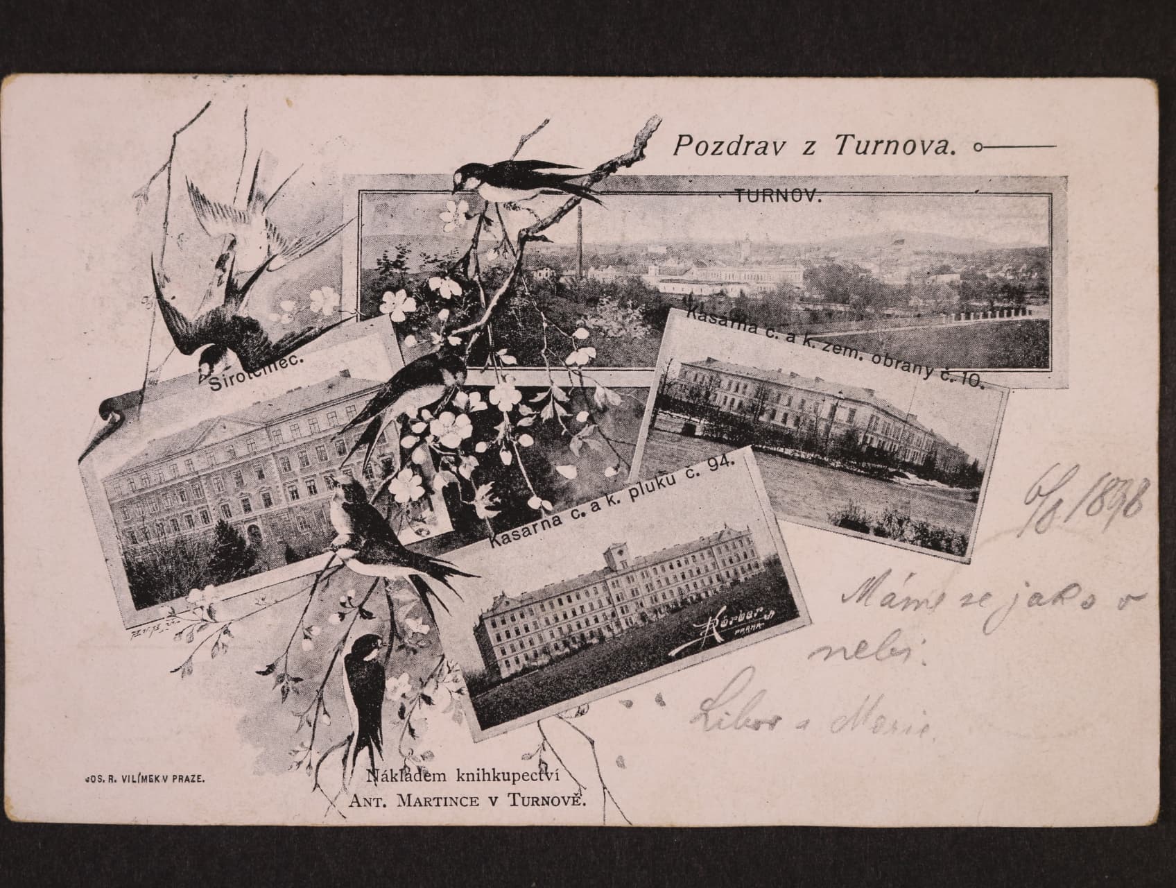 Turnov okr. Semily, prošlá 1898