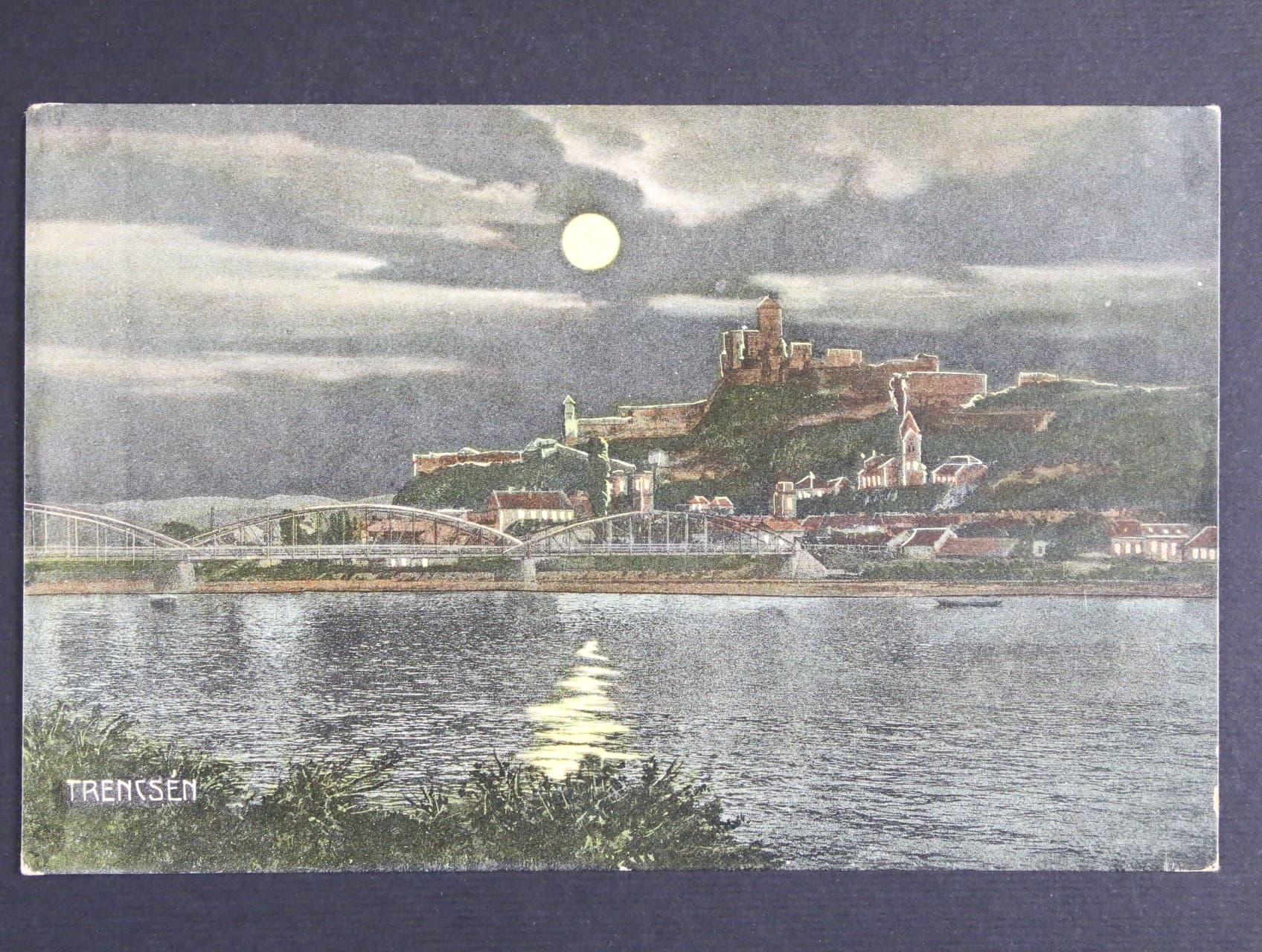 Trenčín, (Trencsén), prošlá 1912