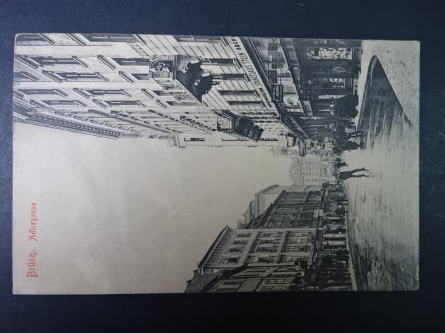 Brno - Orlí ulice (Adlergasse), prošlá 1914