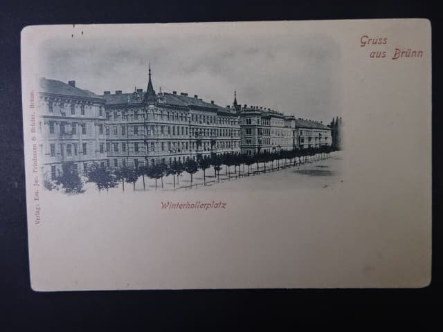 Brno - Náměstí 28.října (Winterhollerplatz), neprošlá