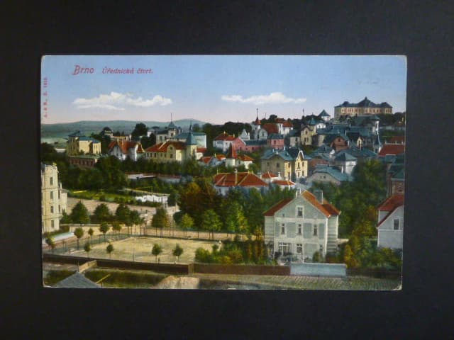 Brno - Jiráskova čtvrť, prošlá 1916