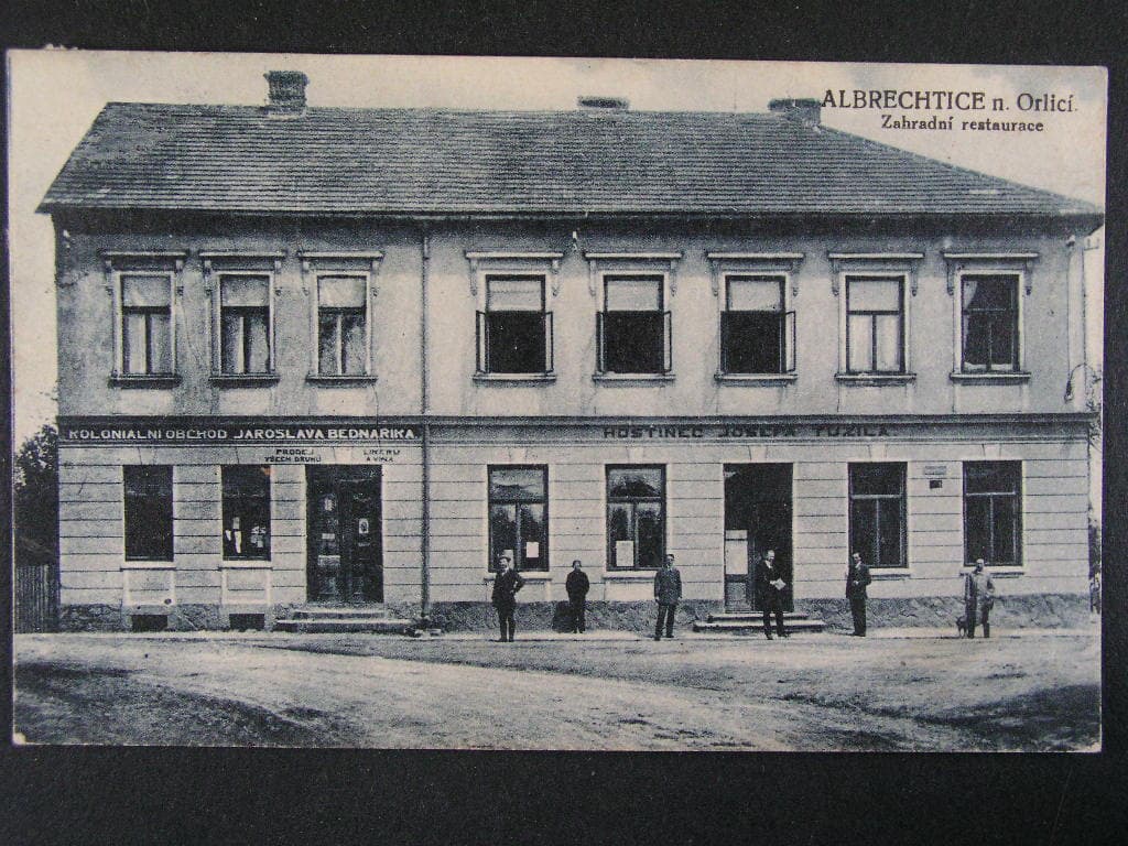Albrechtice okr. Rychnov nad Kněžnou, prošlá 1929