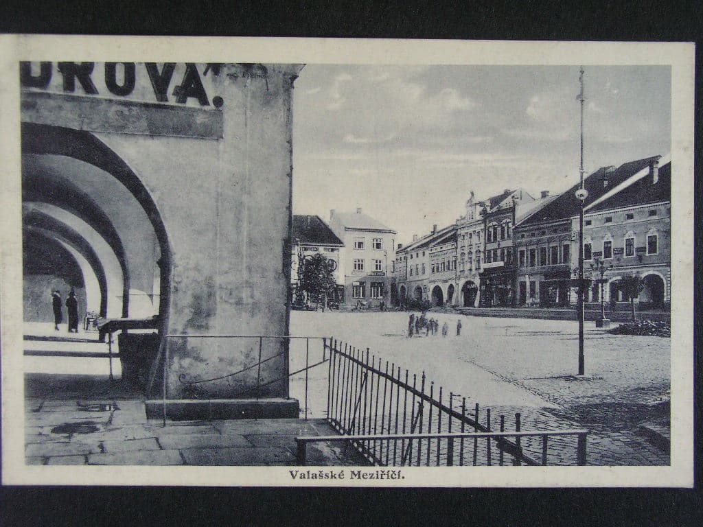 Valašské Meziříčí okr. Vsetín, prošlá 1929