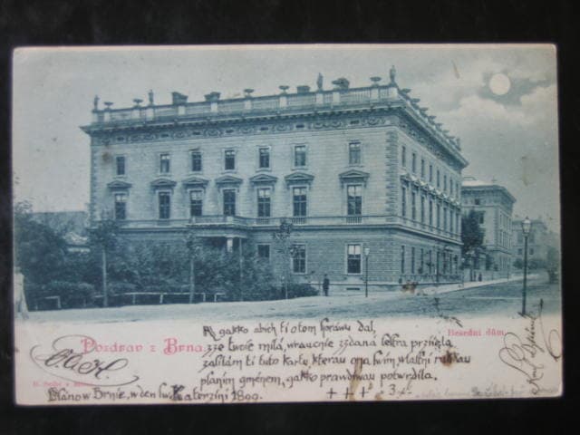 Brno, Besední dům, prošlá 1899