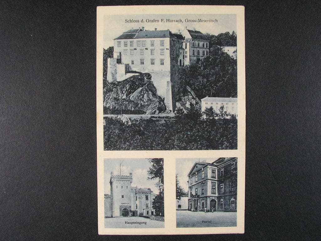 Velké meziříčí okr. Žďár nad Sázavou, prošlá 1911