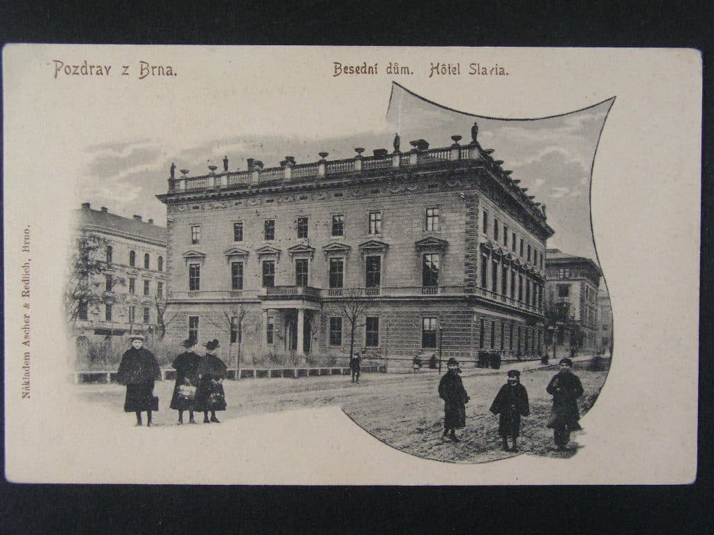 Brno Besední dům, prošlá 1901