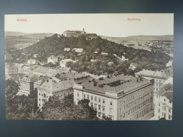 Brno, Špilberk s ul. Pekařskou, neprošlá