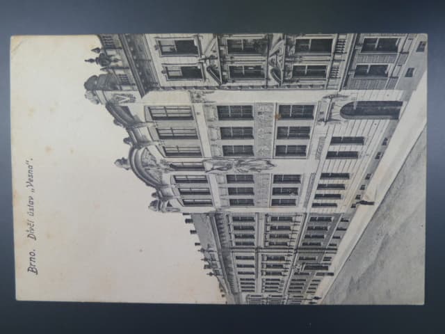 Brno, Jaselská ul. - Vesna, prošlá 1910