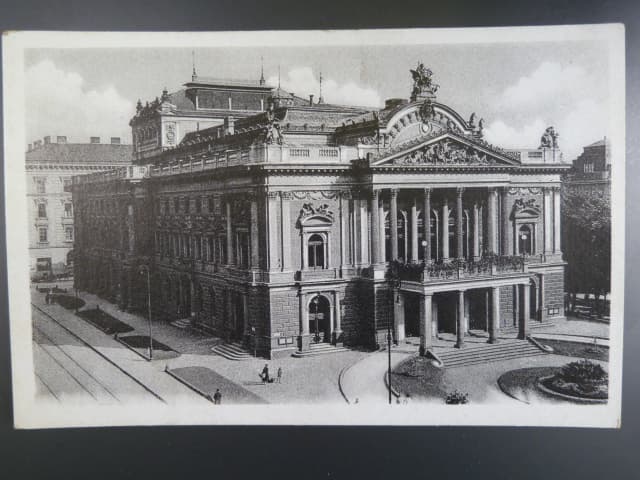 Brno, Divadlo., neprošlá