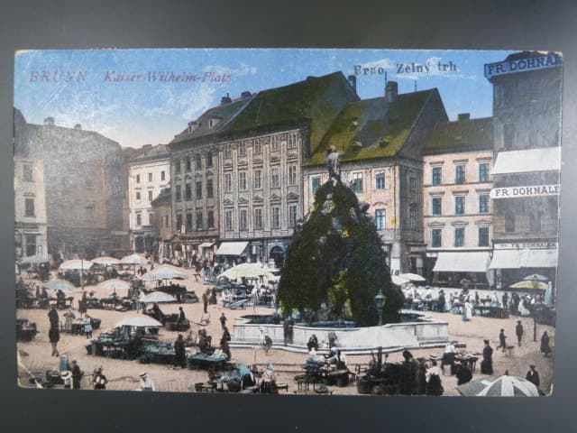 Brno, Zelný trh, prošlá