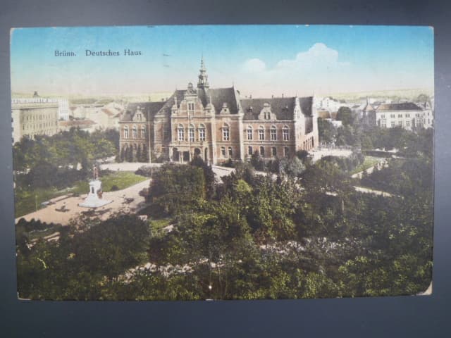 Brno, Německý dům, prošlá 1916
